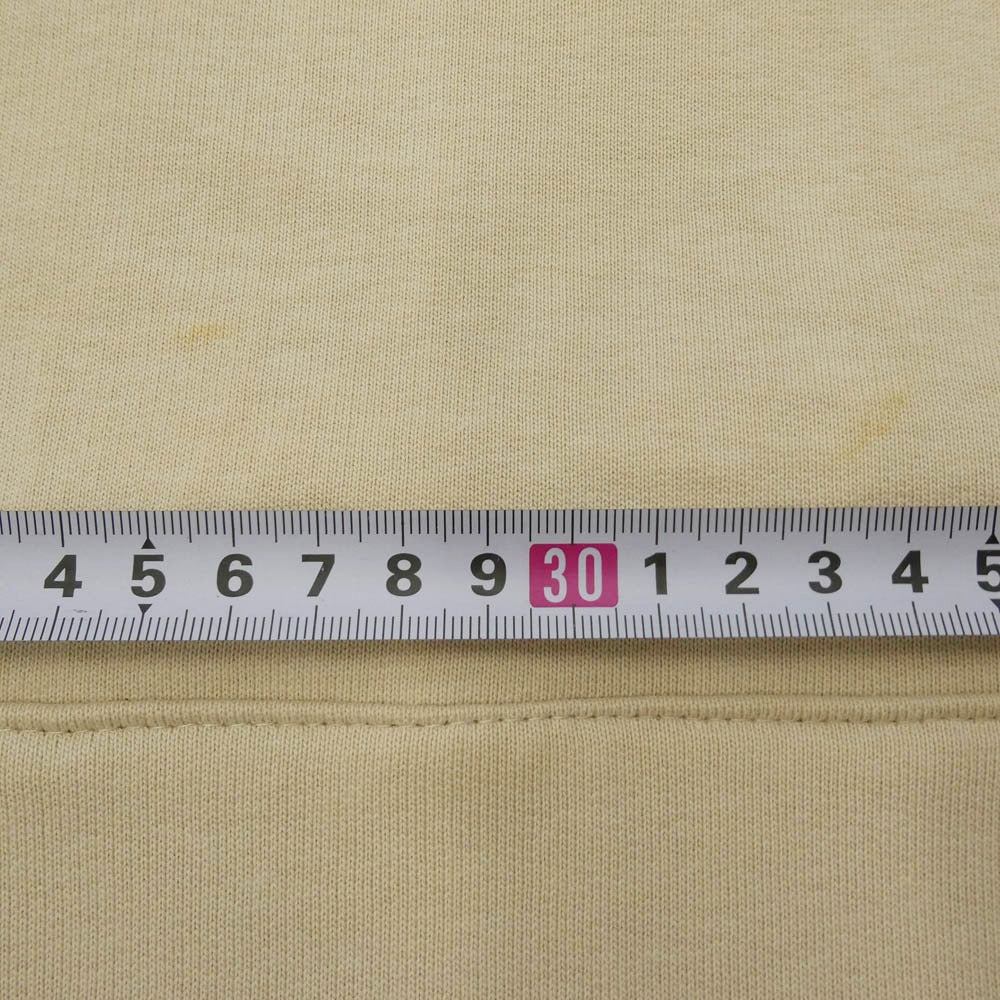 tain double push T321-TR05 DOUBLE PUSH BRUSHED CREW SWEAT リバーシブル スウェット ベージュ系 M【中古】