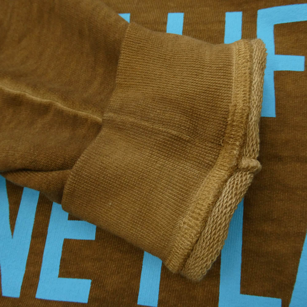 DSQUARED2 ディースクエアード 22SS S78GU0049 one life one planet 前V スウェット ブラウン系 XL【中古】