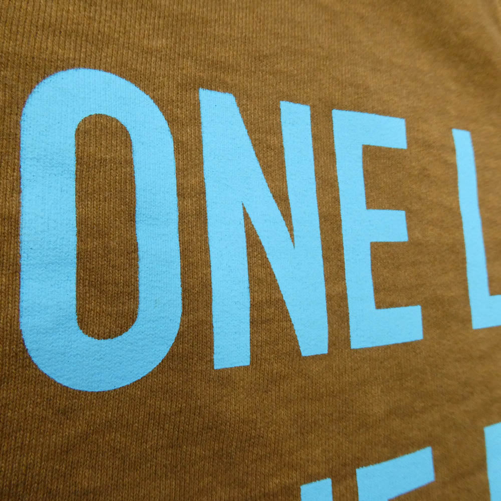 DSQUARED2 ディースクエアード 22SS S78GU0049 one life one planet 前V スウェット ブラウン系 XL【中古】