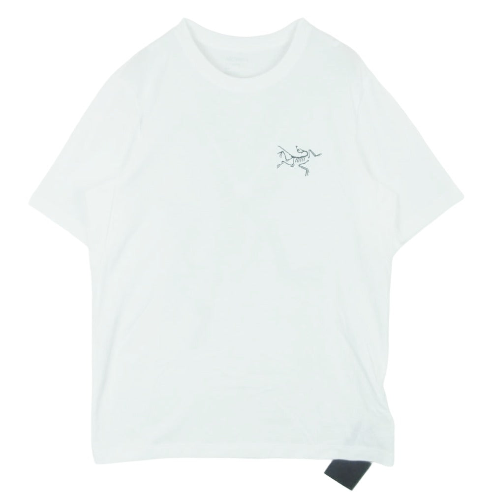 ARC'TERYX アークテリクス X000007747 2024年製 Arc Multi Bird Logo SS アーク マルチ バード ロゴ プリント 半袖 Tシャツ ホワイト系 S【中古】