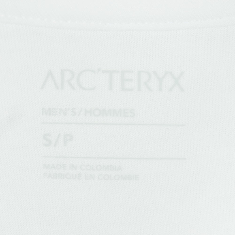 ARC'TERYX アークテリクス X000007747 2024年製 Arc Multi Bird Logo SS アーク マルチ バード ロゴ プリント 半袖 Tシャツ ホワイト系 S【中古】
