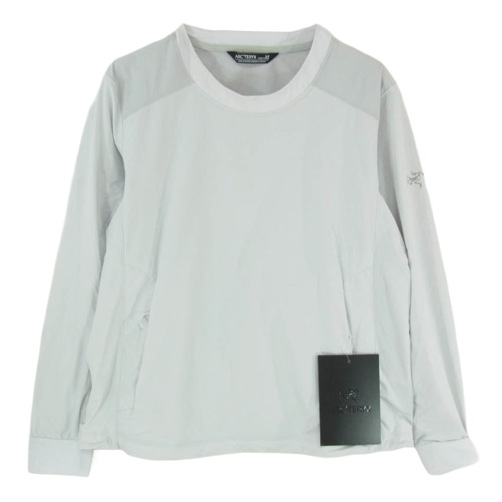 ARC'TERYX アークテリクス X000006641 2023年製 Gamma Lightweight Crew Womens ガンマ ライトウェイト クルーネック 長袖 Tシャツ カットソー ロンT グレー系 S【中古】