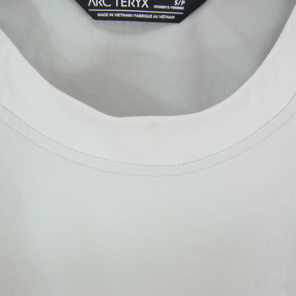 ARC'TERYX アークテリクス X000006641 2023年製 Gamma Lightweight Crew Womens ガンマ ライトウェイト クルーネック 長袖 Tシャツ カットソー ロンT グレー系 S【中古】