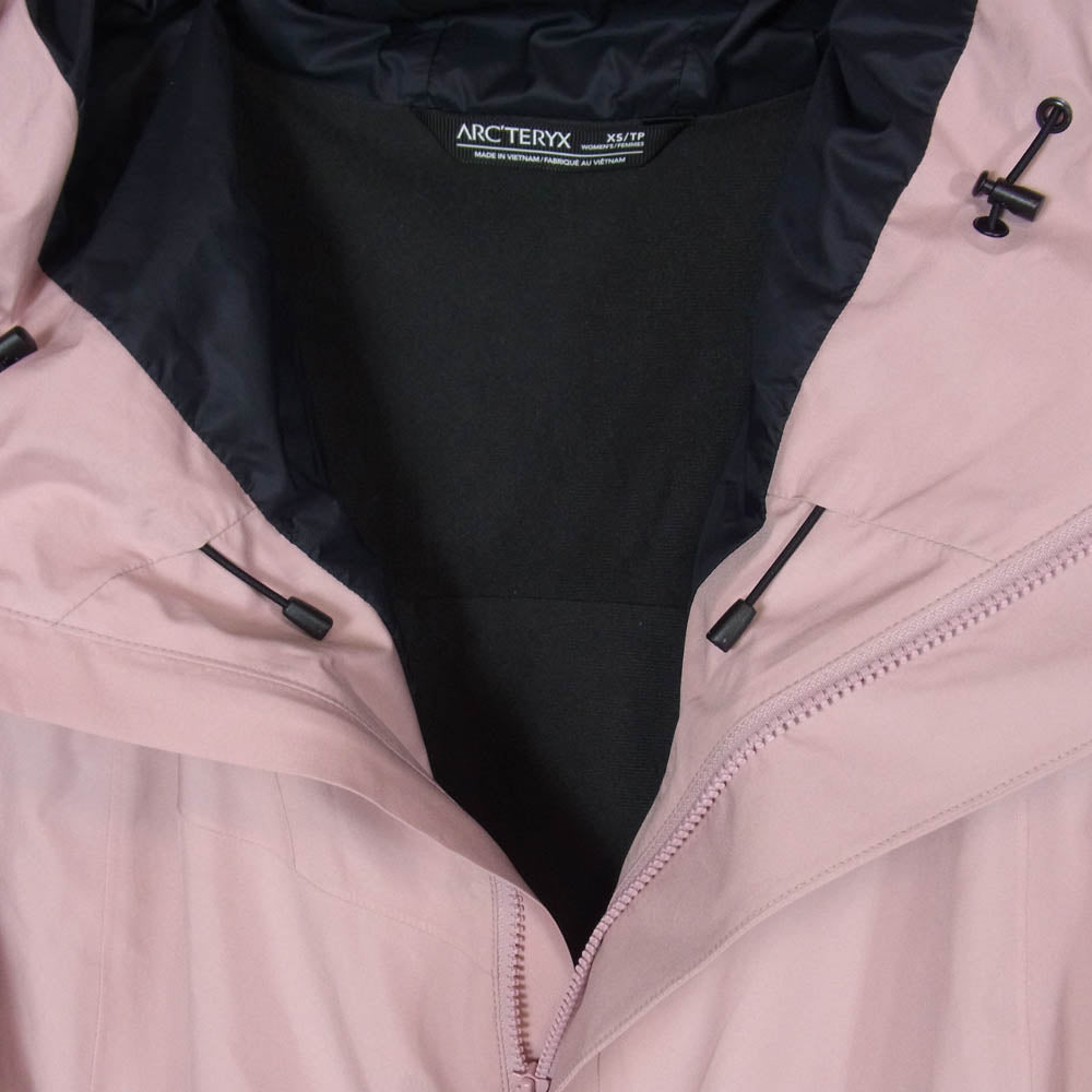 ARC'TERYX アークテリクス X000005490 2022年製 SOLANO COAT Womens ソラノ コート ウィメンズ ジャケット ピンク系 XS【中古】