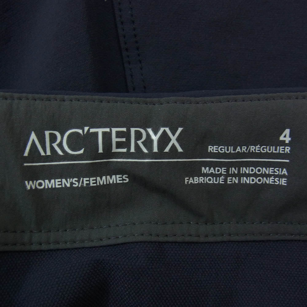 ARC'TERYX アークテリクス 30150 2022年製 Gamma LT Pants Womens ガンマ ライトウェイト パンツ ウィメンズ ネイビー系 4【極上美品】【中古】
