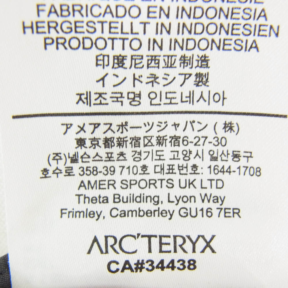 ARC'TERYX アークテリクス 30150 2022年製 Gamma LT Pants Womens ガンマ ライトウェイト パンツ ウィメンズ ネイビー系 4【極上美品】【中古】