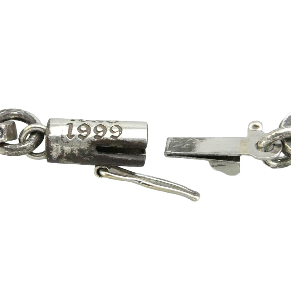 CHROME HEARTS クロムハーツ（原本無） PAPER CHAIN ペーパーチェーン ブレスレット 8inch シルバー系【中古】