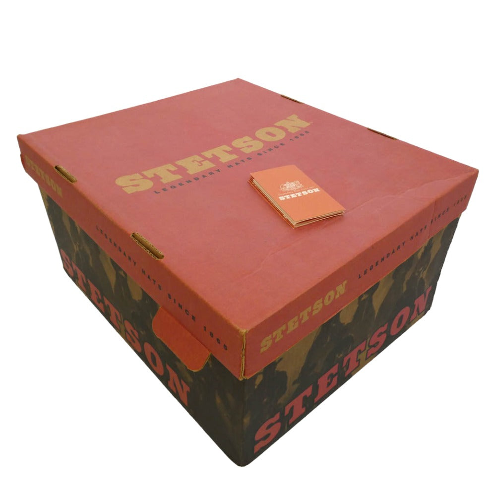 ステットソン USA製 4X BEAVER COWBOY HAT ウエスタン ビーバー ハット 帽子 ベージュ系 60【極上美品】【中古】