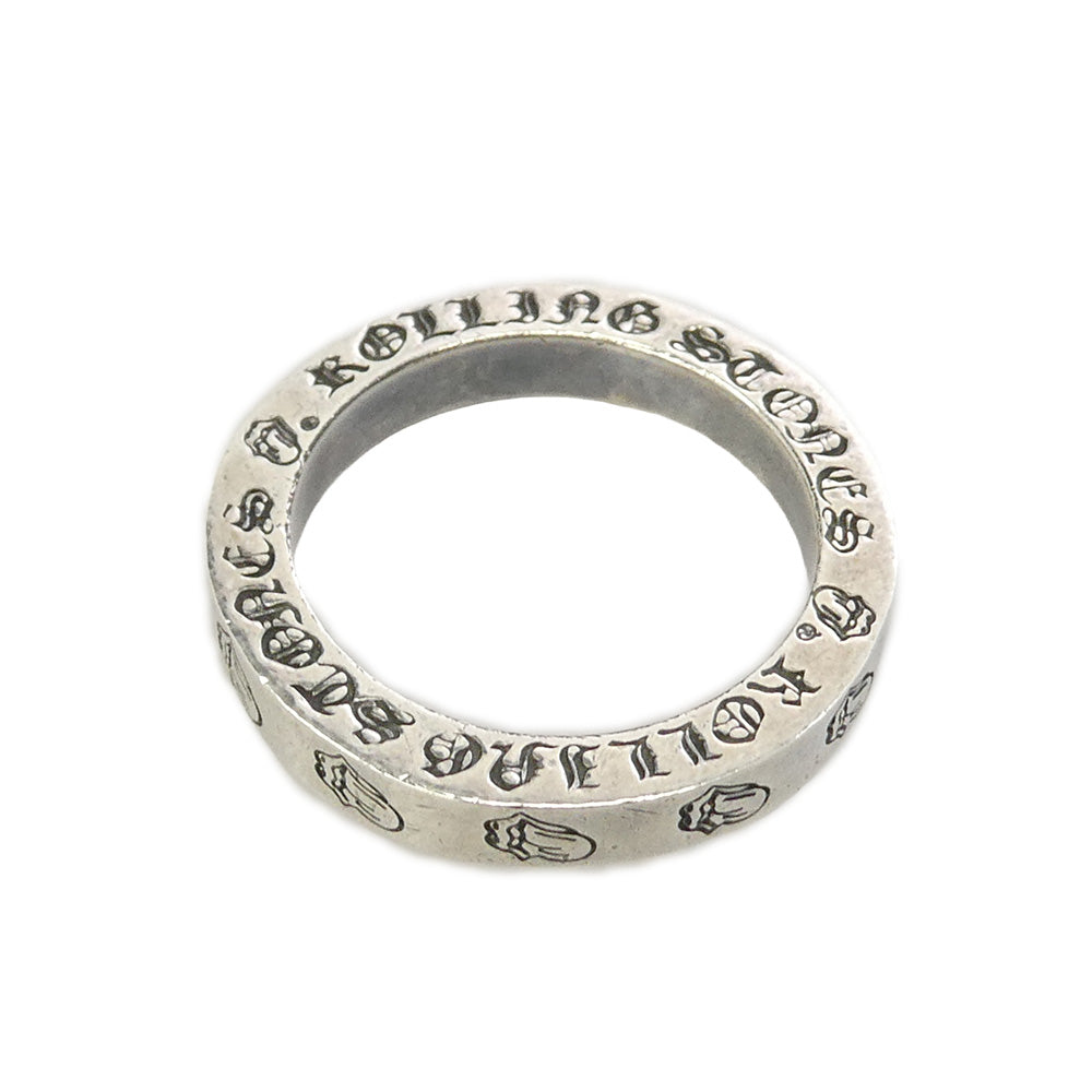 CHROME HEARTS クロムハーツ（原本無） 3mm SPACER LT 3mm スペーサー リップアンドタン リング シルバー系 14号【中古】