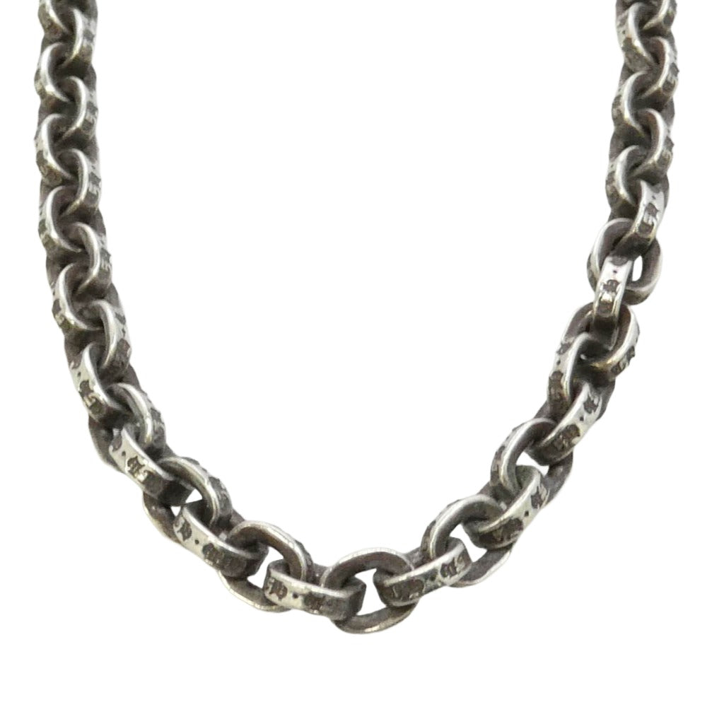 CHROME HEARTS クロムハーツ（原本無） PAPER CHAIN 18 ペーパーチェーン ネックレス 18inchi 18インチ シルバー系【中古】