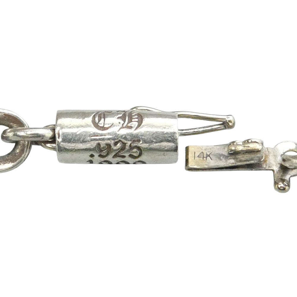 CHROME HEARTS クロムハーツ（原本無） PAPER CHAIN 18 ペーパーチェーン ネックレス 18inchi 18インチ シルバー系【中古】