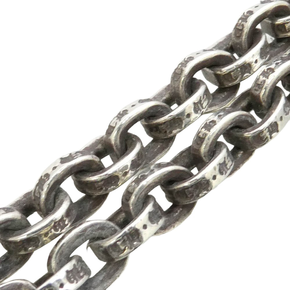 CHROME HEARTS クロムハーツ（原本無） PAPER CHAIN 18 ペーパーチェーン ネックレス 18inchi 18インチ シルバー系【中古】
