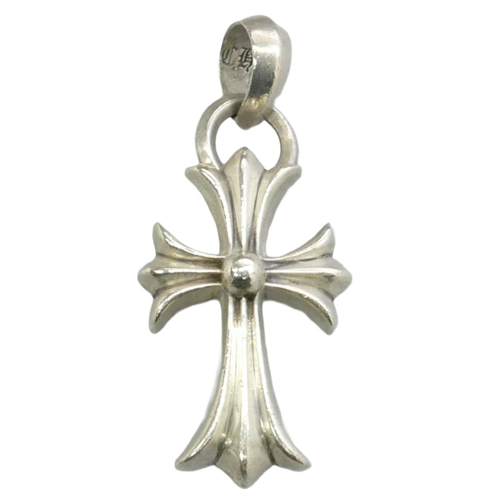 CHROME HEARTS クロムハーツ（原本無） CH CRS SML W BALE スモールCHクロス Wベイル ペンダントトップ シルバー系【中古】