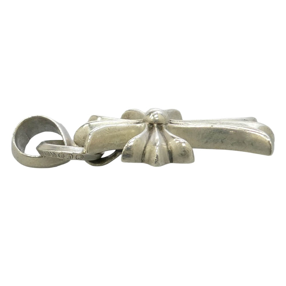 CHROME HEARTS クロムハーツ（原本無） CH CRS SML W BALE スモールCHクロス Wベイル ペンダントトップ シルバー系【中古】