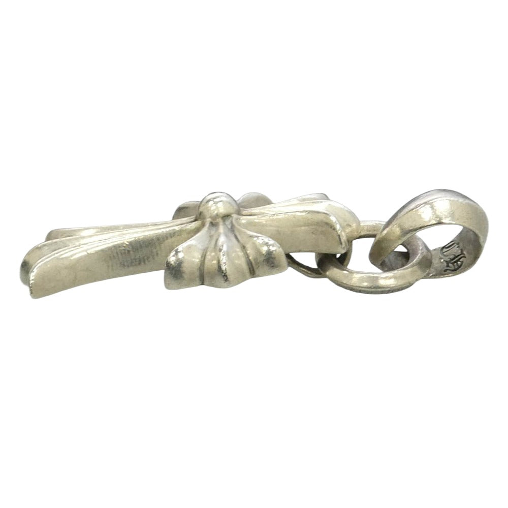 CHROME HEARTS クロムハーツ（原本無） CH CRS SML W BALE スモールCHクロス Wベイル ペンダントトップ シルバー系【中古】