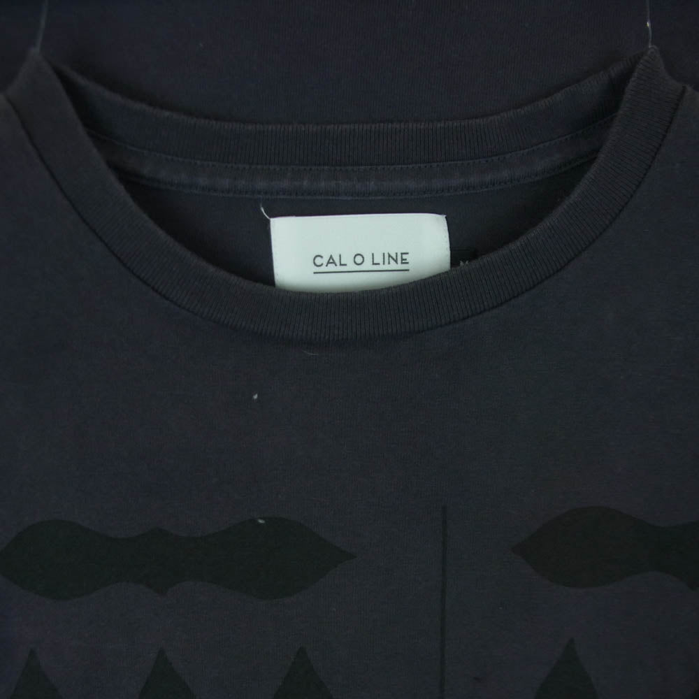 キャル オー ライン Santa Babara Tee 半袖 Tシャツ カットソー ダークグレー系 M【中古】