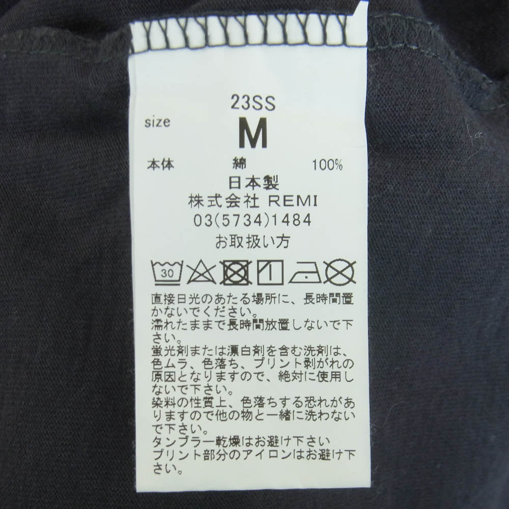キャル オー ライン Santa Babara Tee 半袖 Tシャツ カットソー ダークグレー系 M【中古】