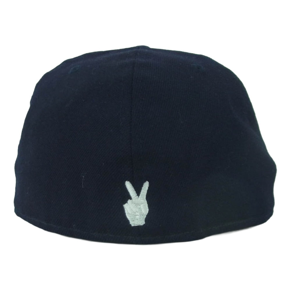 STANDARD CALIFORNIA スタンダードカリフォルニア NEW ERA ニューエラ NEW ERA SD 59FIFTY ニューエラ SD ロゴ刺繍 キャップ 帽子 ネイビー系 7.5【中古】