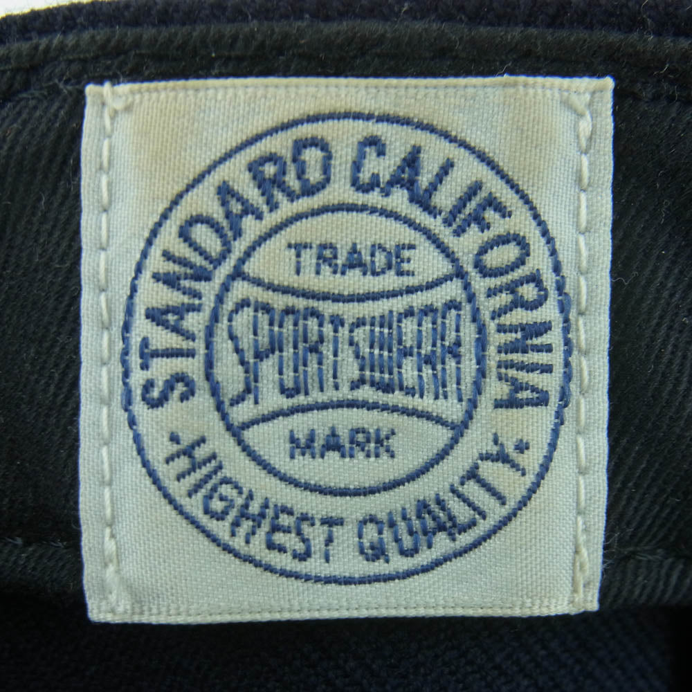 STANDARD CALIFORNIA スタンダードカリフォルニア NEW ERA ニューエラ NEW ERA SD 59FIFTY ニューエラ SD ロゴ刺繍 キャップ 帽子 ネイビー系 7.5【中古】