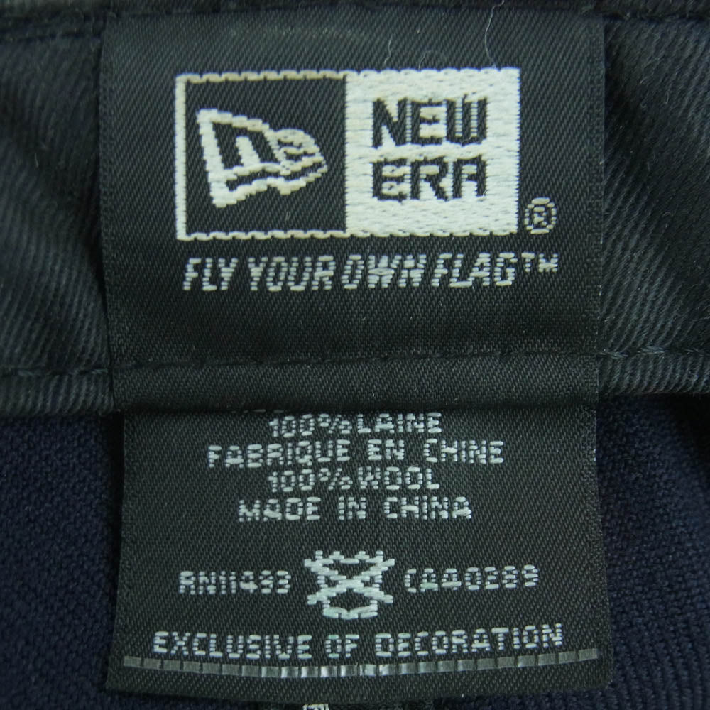 STANDARD CALIFORNIA スタンダードカリフォルニア NEW ERA ニューエラ NEW ERA SD 59FIFTY ニューエラ SD ロゴ刺繍 キャップ 帽子 ネイビー系 7.5【中古】