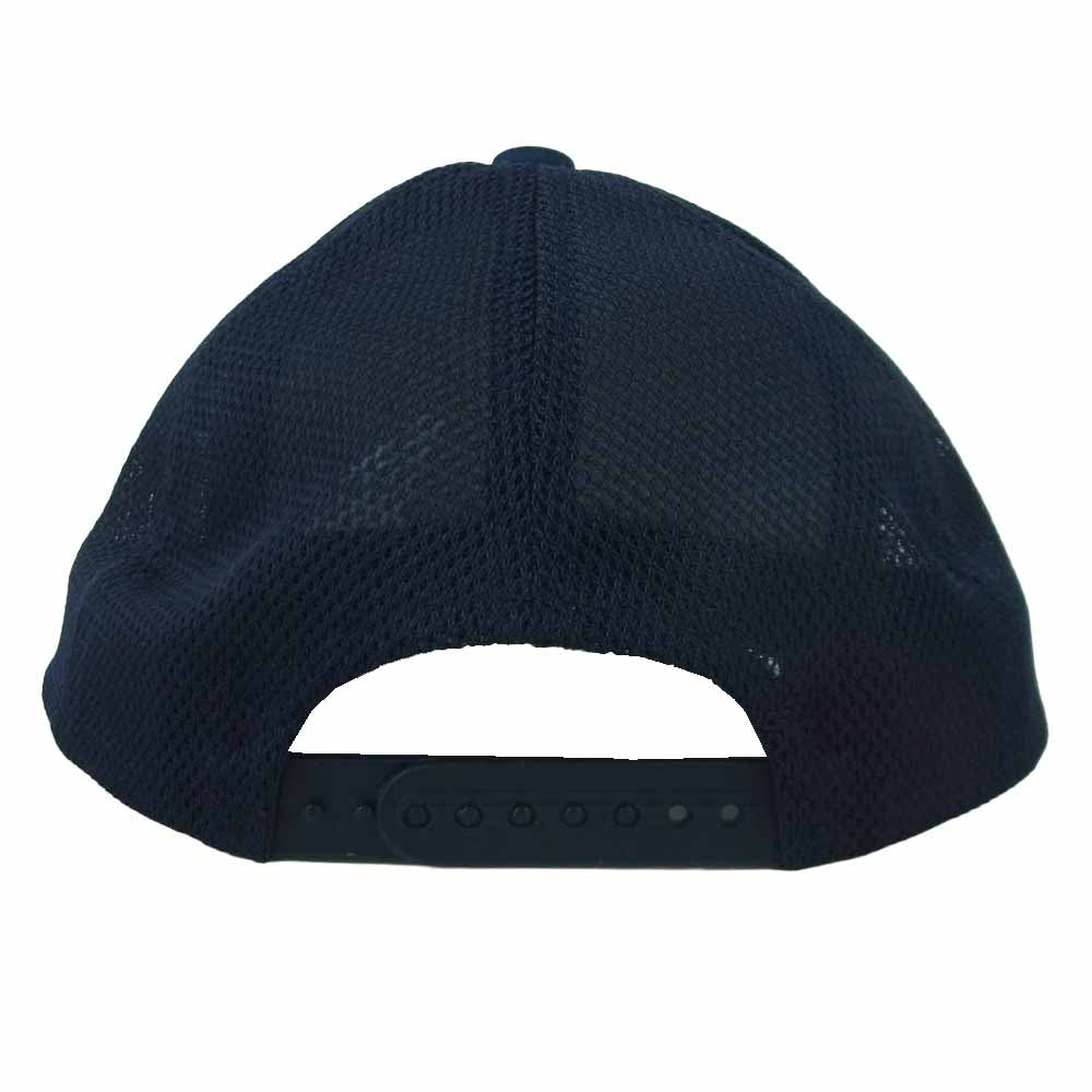 STANDARD CALIFORNIA スタンダードカリフォルニア ロゴ メッシュ キャップ 帽子 ポリエステル ナイロン 日本製 ネイビー系【中古】