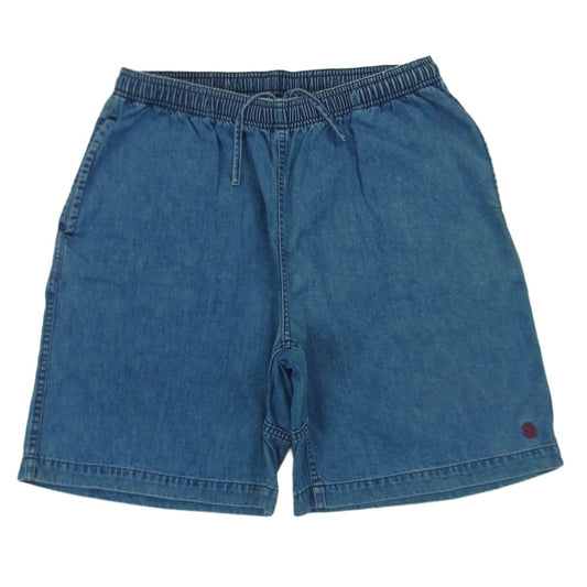 STANDARD CALIFORNIA スタンダードカリフォルニア SD EASY SHORTS SD刺繍 イージー ショーツ デニム ショート パンツ インディゴブルー系 L【中古】