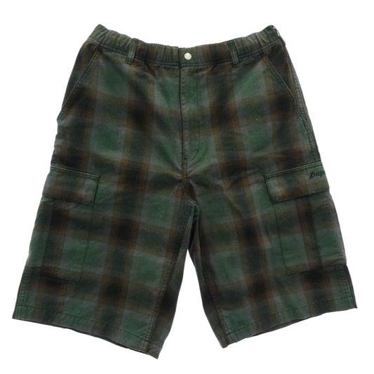 Supreme シュプリーム 25SS Shadow plaid Cargo Short シャドウ プレイド カーゴ ショーツ ショートパンツ マルチカラー系 L【中古】