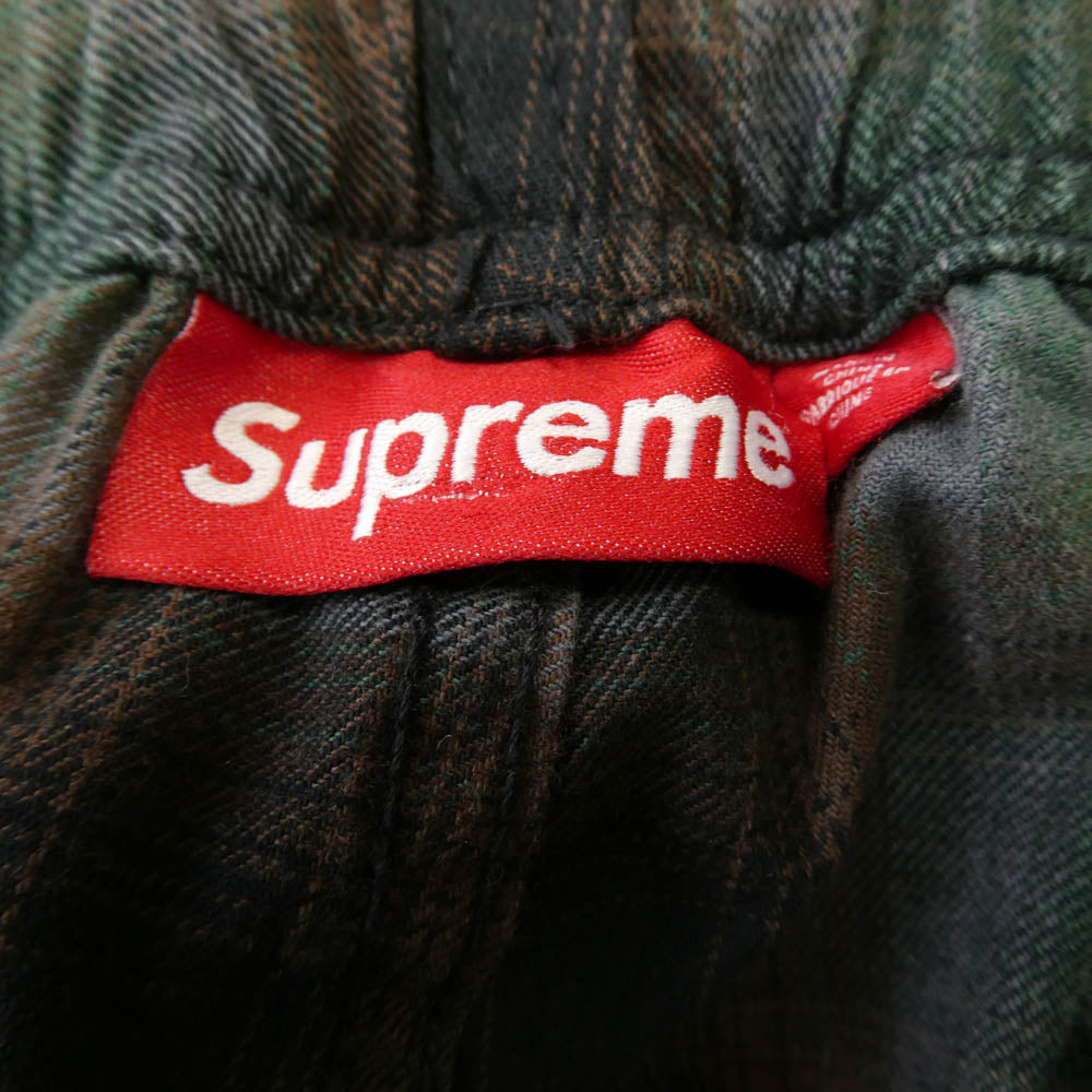 Supreme シュプリーム 25SS Shadow plaid Cargo Short シャドウ プレイド カーゴ ショーツ ショートパンツ マルチカラー系 L【中古】