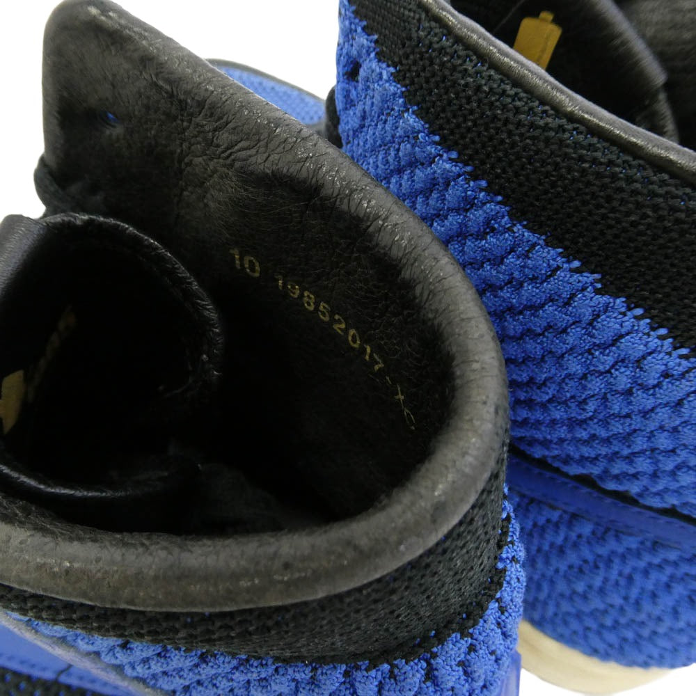 NIKE ナイキ 919704-006 Air Jordan 1 Retro High Flyknit Royal エアジョーダン1 レトロ ハイ フライニット ロイヤル ハイカット スニーカー ブラック系 ブルー系 28cm【中古】