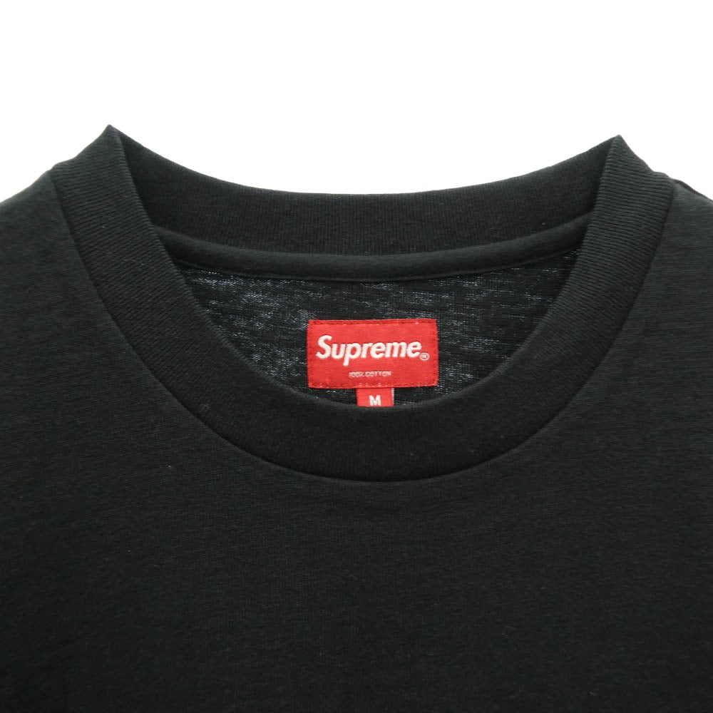 Supreme シュプリーム S/S Pocket Tee ポケット ロゴ 半袖 Tシャツ ブラック系 M【美品】【中古】