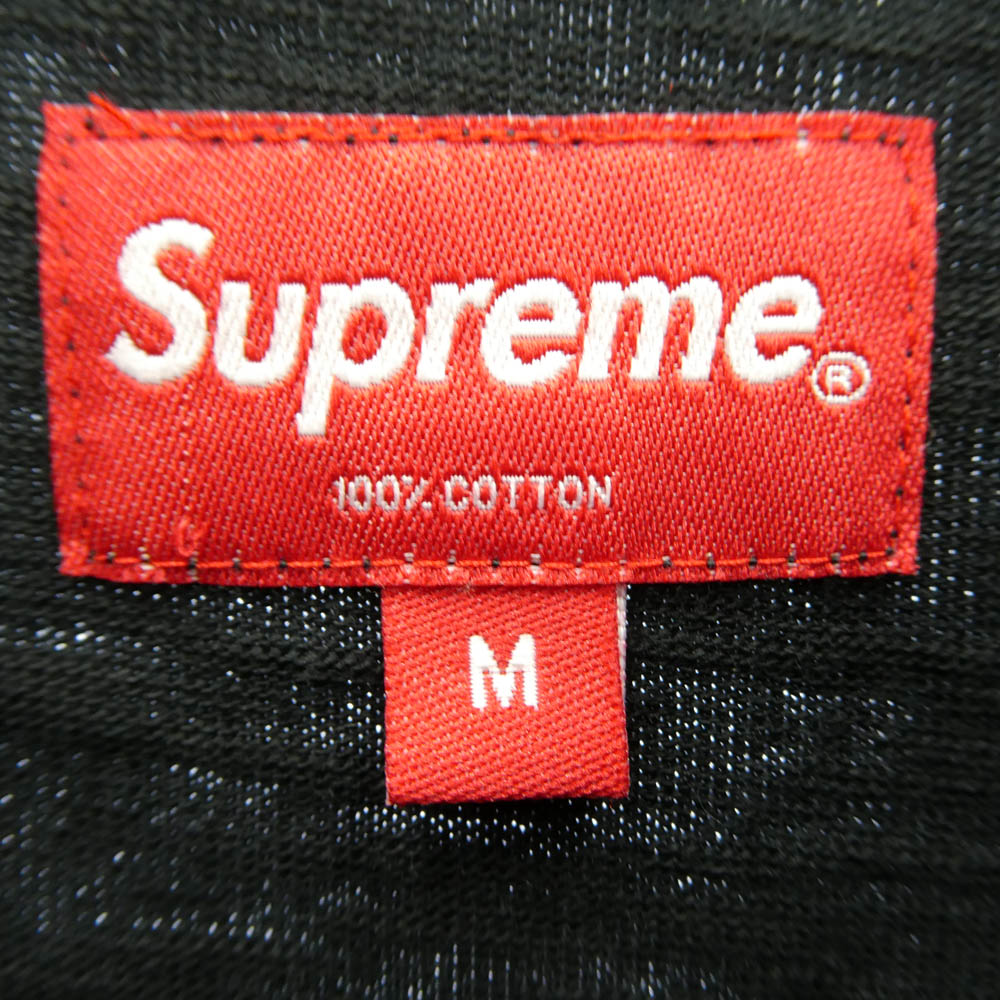Supreme シュプリーム S/S Pocket Tee ポケット ロゴ 半袖 Tシャツ ブラック系 M【美品】【中古】