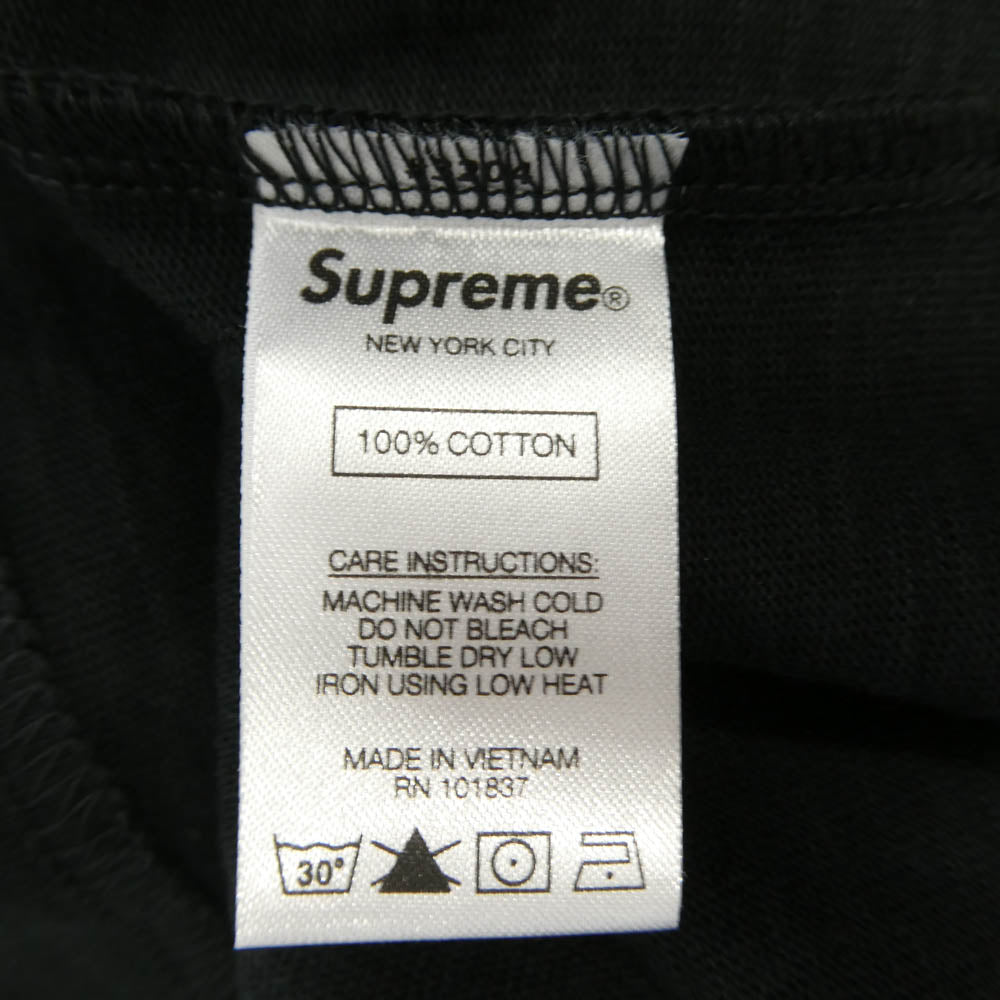 Supreme シュプリーム S/S Pocket Tee ポケット ロゴ 半袖 Tシャツ ブラック系 M【美品】【中古】
