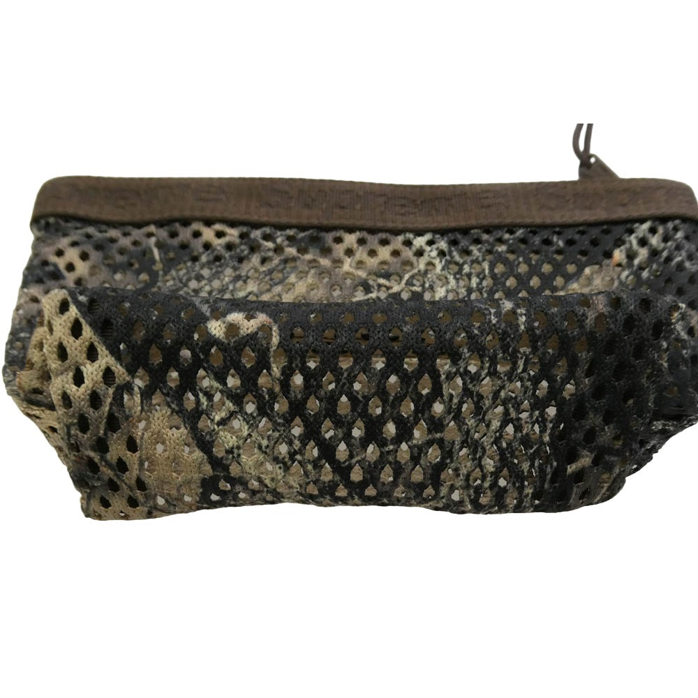 Supreme シュプリーム Mesh Mini Pouch Truetimber Kanati Camo メッシュ ミニ ポーチ カモ ロゴ バッグ ブラウン系【極上美品】【中古】