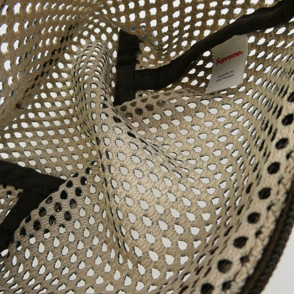 Supreme シュプリーム Mesh Mini Pouch Truetimber Kanati Camo メッシュ ミニ ポーチ カモ ロゴ バッグ ブラウン系【極上美品】【中古】