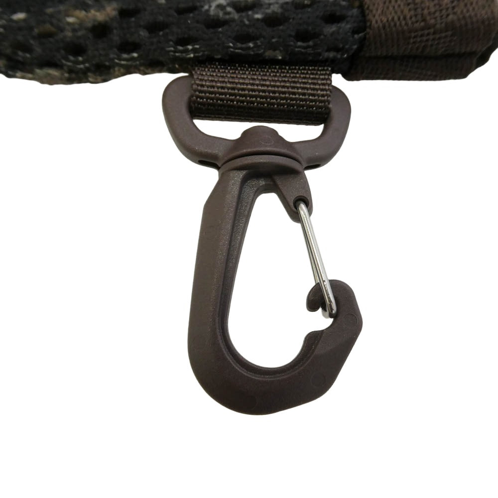 Supreme シュプリーム Mesh Mini Pouch Truetimber Kanati Camo メッシュ ミニ ポーチ カモ ロゴ バッグ ブラウン系【極上美品】【中古】
