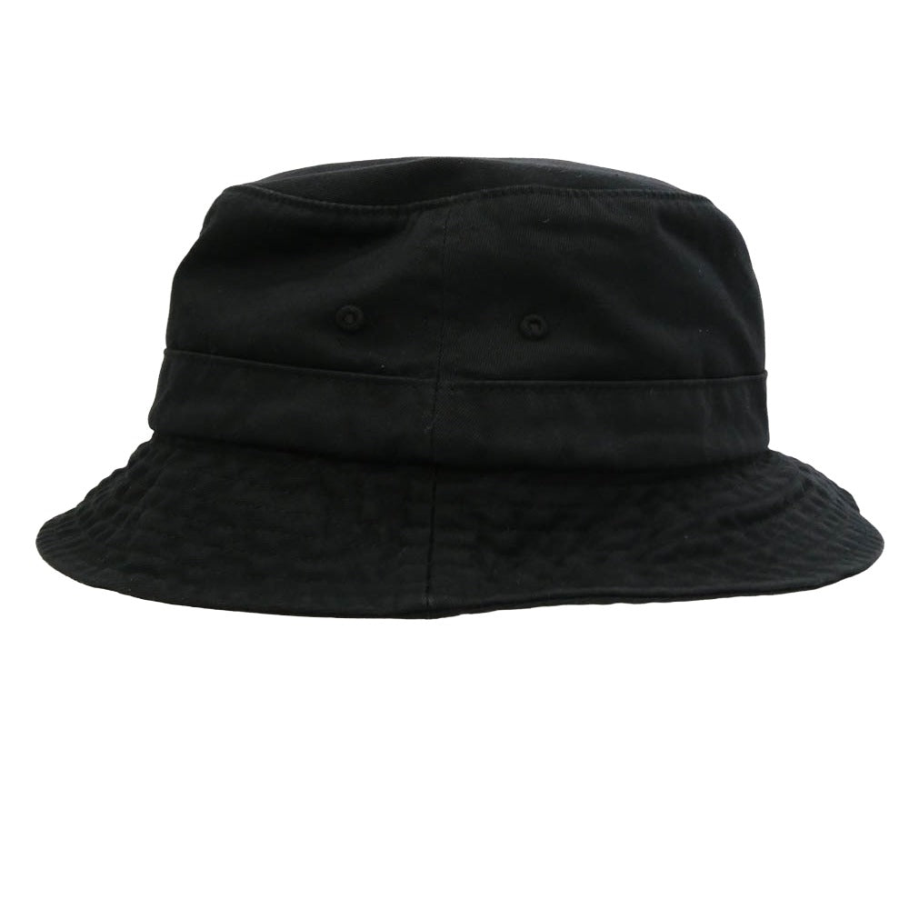 Supreme シュプリーム 24SS Chino Twill Crusher チノ ツイル クラッシャー ロゴ バケット ハット 帽子 ブラック系 M/L 60cm【中古】