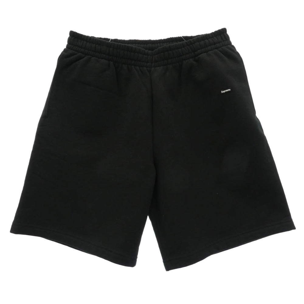 Supreme シュプリーム 23AW Small Box Sweatshort スモール ボックス スウェット ショート ロゴ ショーツ ハーフパンツ ブラック ブラック系 M【美品】【中古】