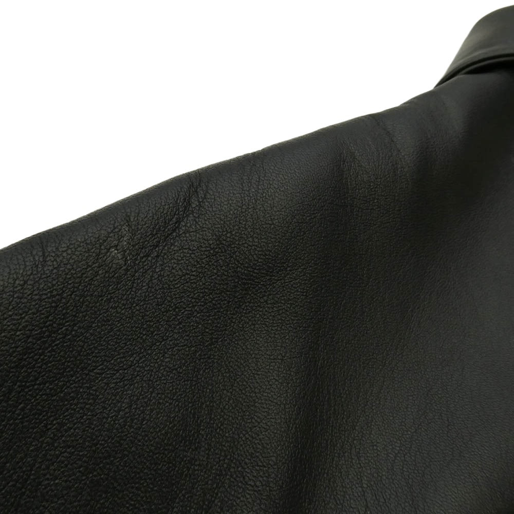 Supreme シュプリーム 23AW S/S Leather Work Shirt レザー 半袖