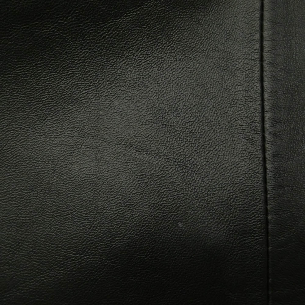 Supreme シュプリーム 23AW S/S Leather Work Shirt レザー 半袖 ワークシャツ ブラック系 L【極上美品】【中古】