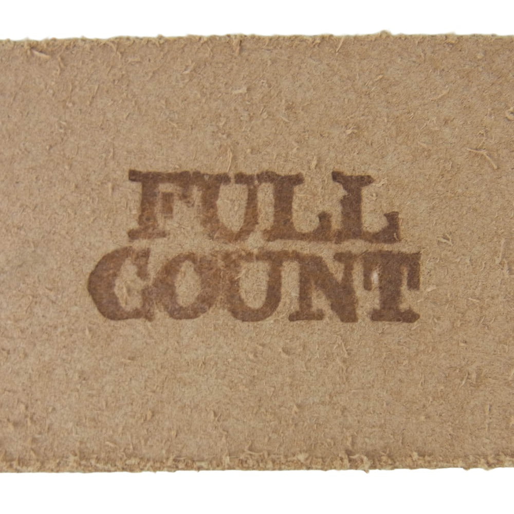 FULLCOUNT フルカウント Wild Leather Belt 6210 ワイルド レザー ベルト 38 ライトブラウン系 38【中古】