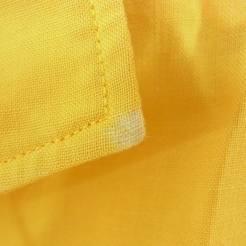 キングルイ Vintage ヴィンテージ 60～70s バック刺繍 ボーリングシャツ 半袖シャツ イエロー系 40【中古】