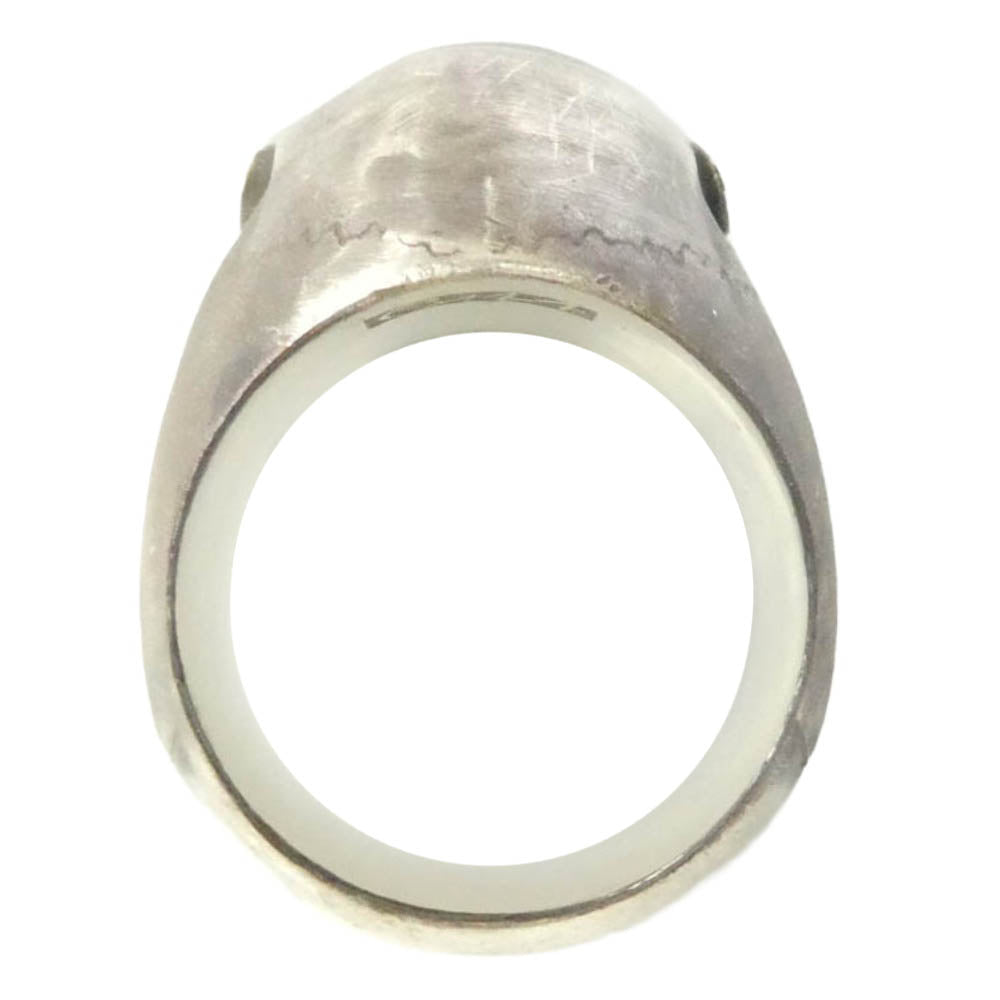 コーツアンドハケット DEATH HEAD RING デスヘッド スカル リング シルバー系 15号【中古】