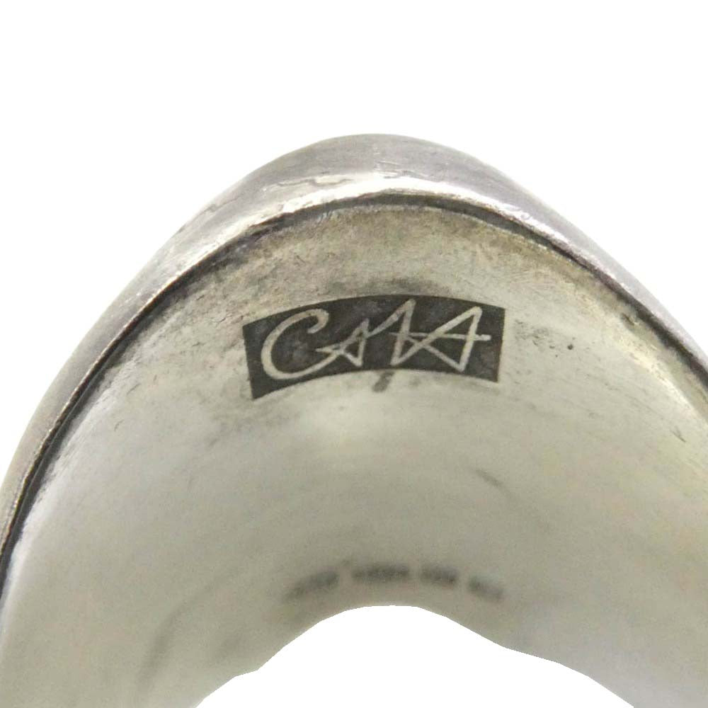 コーツアンドハケット DEATH HEAD RING デスヘッド スカル リング シルバー系 15号【中古】