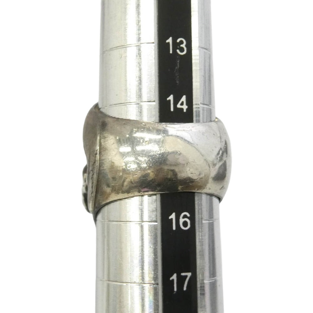 コーツアンドハケット DEATH HEAD RING デスヘッド スカル リング シルバー系 15号【中古】