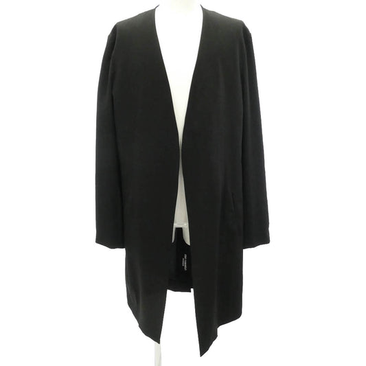 Yohji Yamamoto POUR HOMME ヨウジヤマモトプールオム 24SS HS-J10-500 COLLARLESS TUXEDO JACKET タキシード素材 衿なしJKT ノーカラージャケット ブラック系 4【美品】【中古】