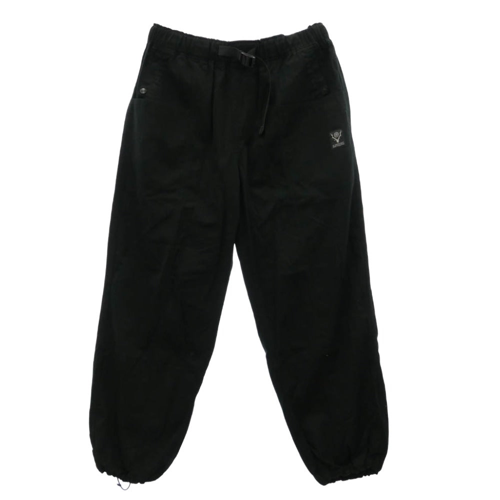 Supreme シュプリーム South2 West8 サウスツーウェストエイト 21SS × South2 West8 サウスツーウエストエイト Belted Pant ベルテッド パンツ ブラック系 S【中古】