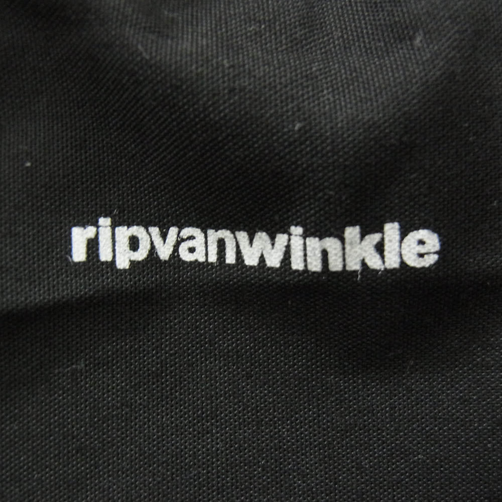 ISAMUKATAYAMA BACKLASH イサムカタヤマバックラッシュ ripvanwinkle リップヴァンウィンクル リメイク ミリタリー パラシュートパンツ ブラック系 サイズ表記無【中古】