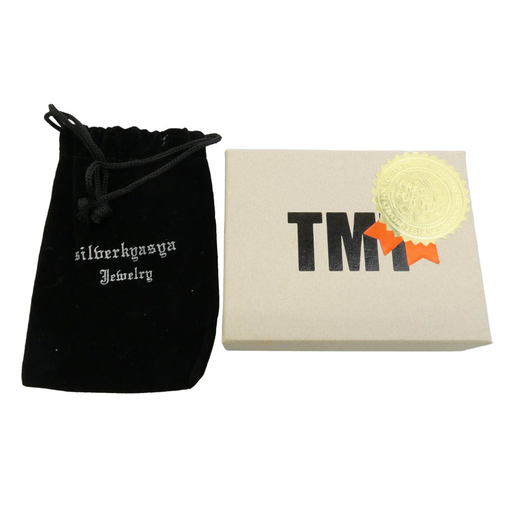 TMT ティーエムティー x HARIM ハリム TRIPLE FEATHER 3連 トリプル フェザー ネックレス ペンダントトップ シルバー系【中古】