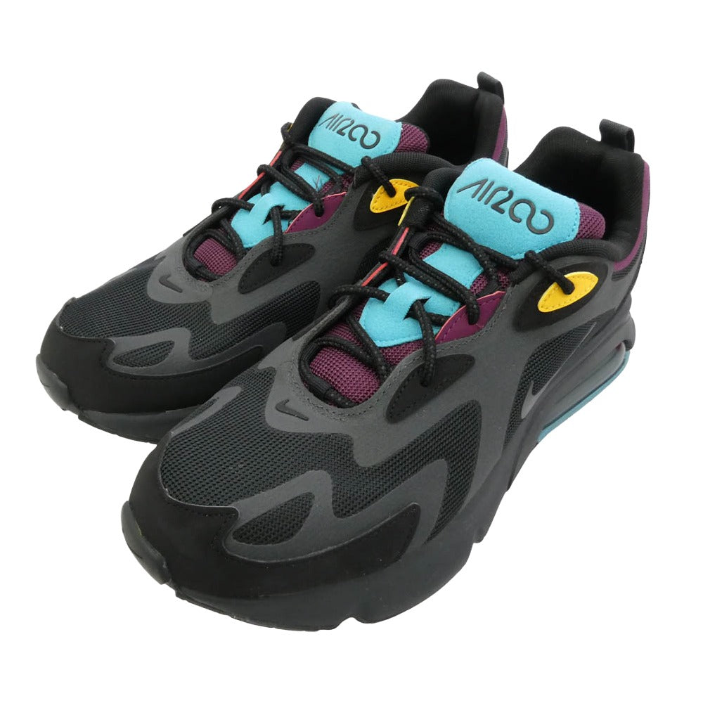 NIKE ナイキ AQ2568-001 Air Max 200 Black Bordeaux エアマックス200 スニーカー ブラック系 27.5cm【中古】