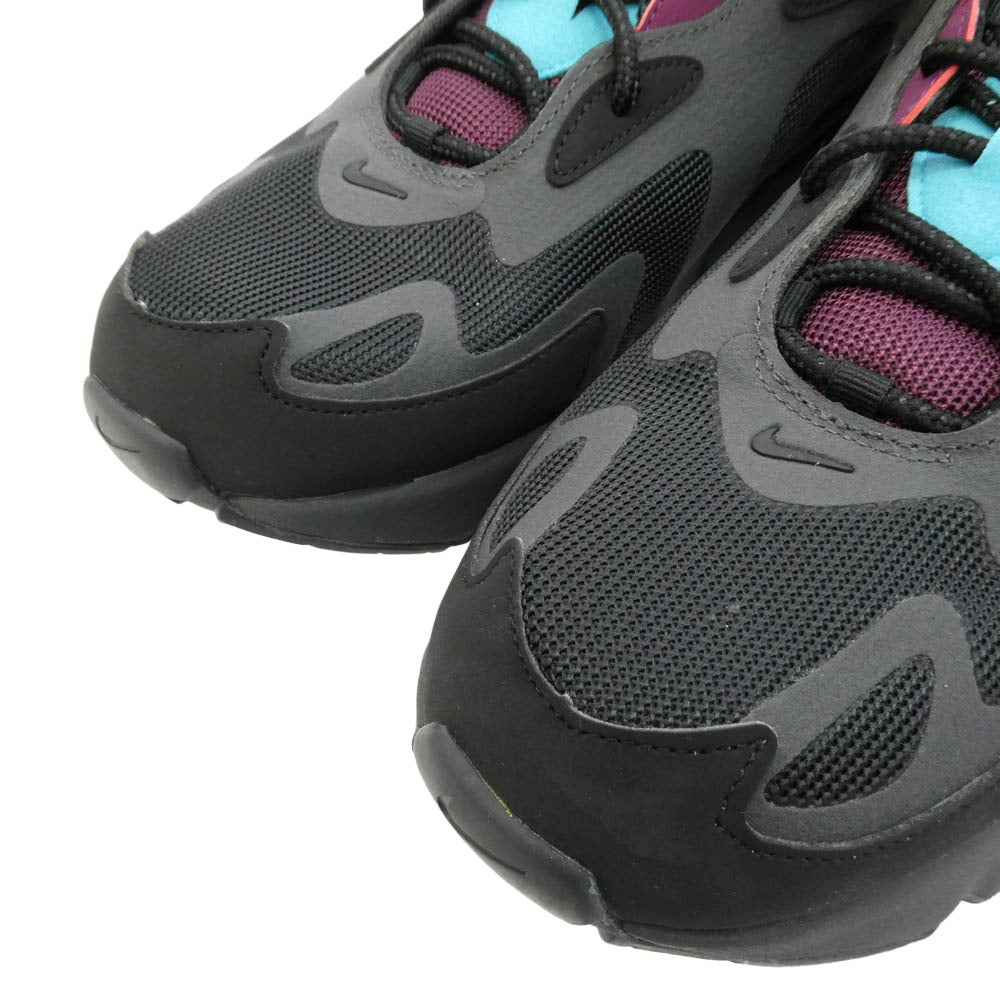 NIKE ナイキ AQ2568-001 Air Max 200 Black Bordeaux エアマックス200 スニーカー ブラック系 27.5cm【中古】